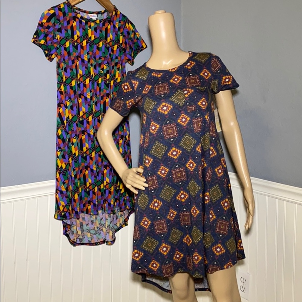 NWT Lularoe XXS Carly Dress Bundle